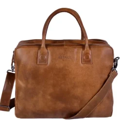 Aktetassen|Herentassen>DSTRCT Fletcher Street Workingbag 15.6" cognac