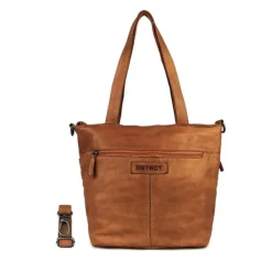 Schoudertassen|Handtassen>DSTRCT Harrington Road Handbag cognac