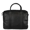 Herentassen|Laptop Schoudertassen>DSTRCT Limited Double Zip 15'' Laptoptas zwart