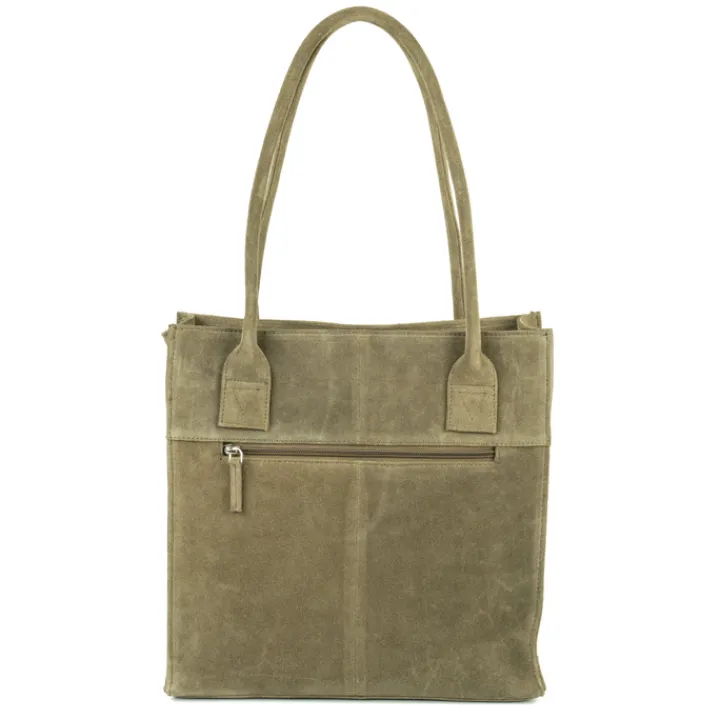 Shoppers|Schoudertassen>DSTRCT Portland Road Shopper Small khaki