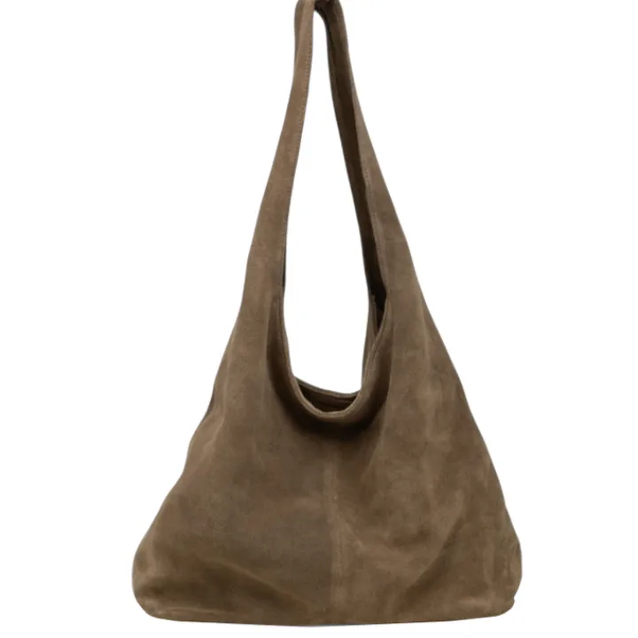 Schoudertassen|Shoppers>DSTRCT Portland Road Shoulderbag taupe