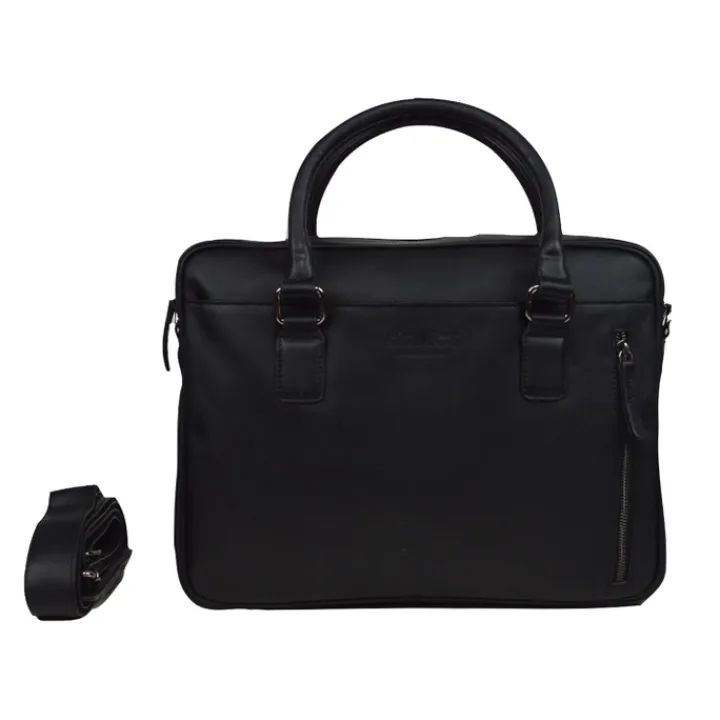 Herentassen|14 Inch Laptoptassen>DSTRCT Premium Collection Laptopbag 14" black
