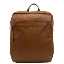 15.6 Inch Laptoptassen|Laptop Rugzakken>DSTRCT State Street Laptop Backpack 15.6" cognac
