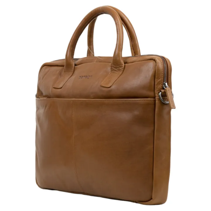 Aktetassen|Herentassen>DSTRCT State Street Limited Workingbag 17" cognac