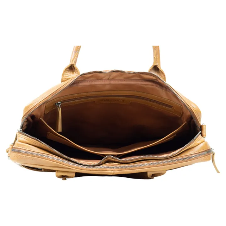 Herentassen|15.6 Inch Laptoptassen>DSTRCT State Street Workingbag 15.6" cognac