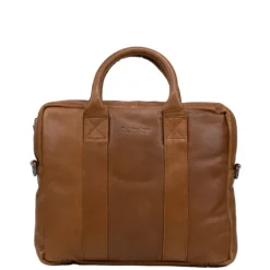 Herentassen|14 Inch Laptoptassen>DSTRCT State Street Workingbag 13.3" cognac