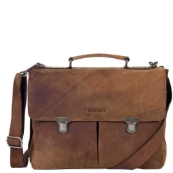 Herentassen|Laptop Schoudertassen>DSTRCT Wall Street Workingbag 15" brown