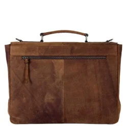 Herentassen|Laptop Schoudertassen>DSTRCT Wall Street Workingbag 15" brown