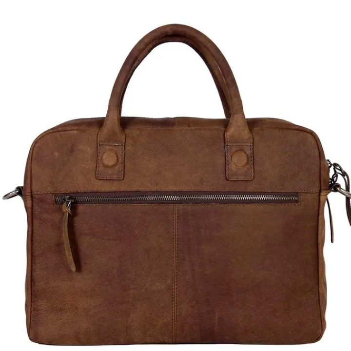 Herentassen|14 Inch Laptoptassen>DSTRCT Wall Street Workingbag 14" brown