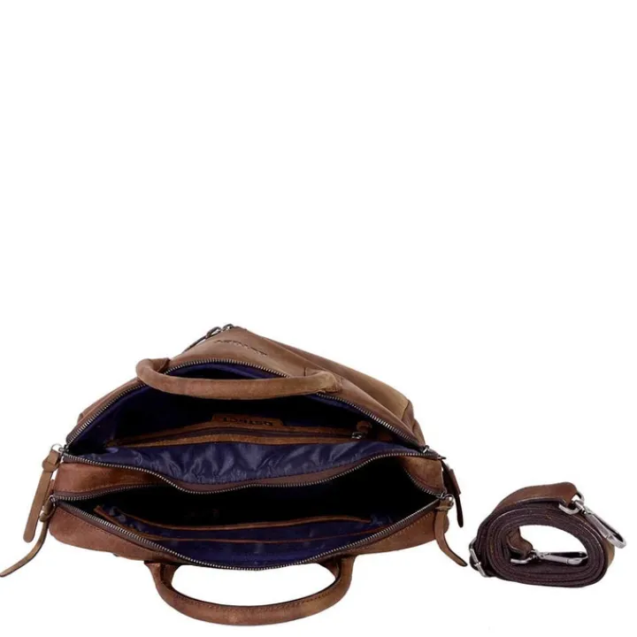 Herentassen|14 Inch Laptoptassen>DSTRCT Wall Street Workingbag 14" brown