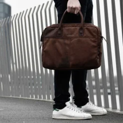 Herentassen|15.6 Inch Laptoptassen>DSTRCT Wall Street Workingbag 15.6" black