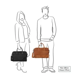 Aktetassen|Herentassen>DSTRCT Wall Street Workingbag 17" black