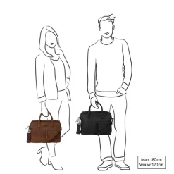 Herentassen|14 Inch Laptoptassen>DSTRCT Wall Street Workingbag 14" black