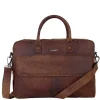 Aktetassen|Herentassen>DSTRCT Wall Street Workingbag 17" brown