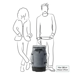 Rugzak Met Wieltjes|Grote Reistassen>Eagle Creek Cargo Hauler XT Wheeled Duffel 90L/29" charcoal