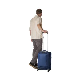 Transavia Trolleys|Klm Trolleys>Eagle Creek Expanse 4-Wheel Intl Carry On 35L pilot blue