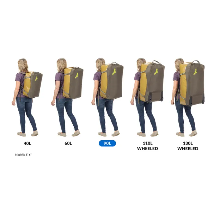 Grote Reistassen|Heren Reistassen>Eagle Creek Migrate Duffel 90L field brown