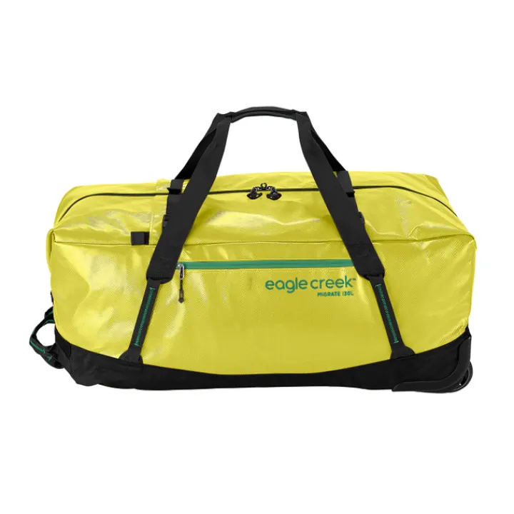 Grote Reistassen|Heren Reistassen>Eagle Creek Migrate Wheeled Duffel 130L electric yellow
