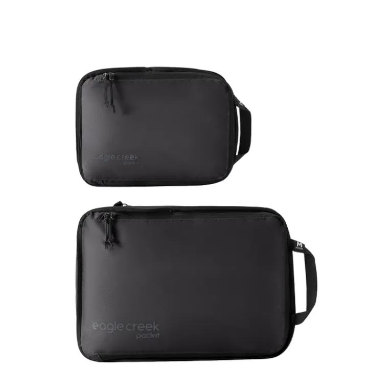 Inpaksystemen>Eagle Creek Pack-It Isolate Compression Cube Set S/M black