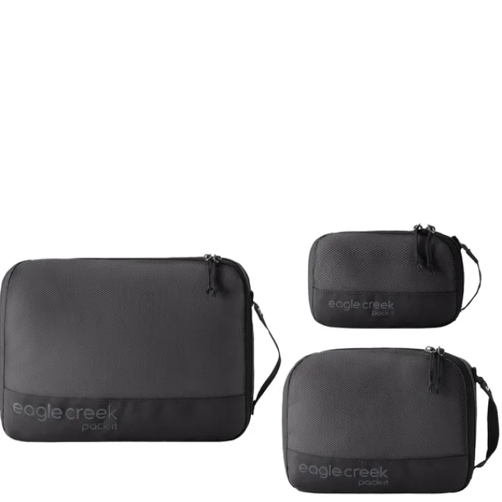 Inpaksystemen>Eagle Creek Pack-It Reveal Cube Set XS/S/M black