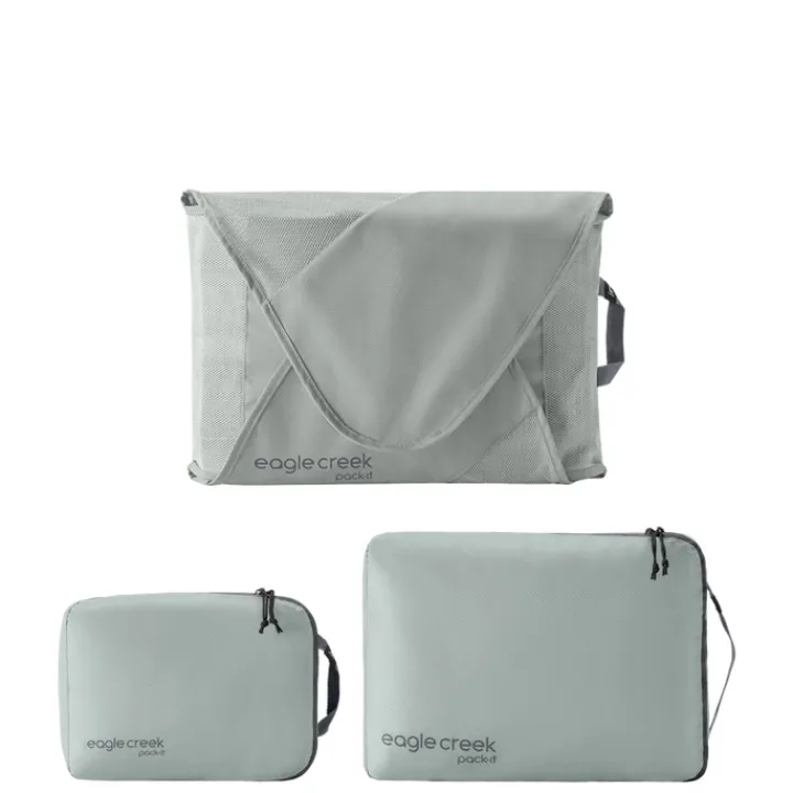 Inpaksystemen>Eagle Creek Pack-It Starter Set storm grey
