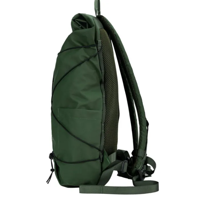 Wandelrugzakken|15 Inch Laptoptassen>Elliker Dayle Roll Top Backpack 21/25L green