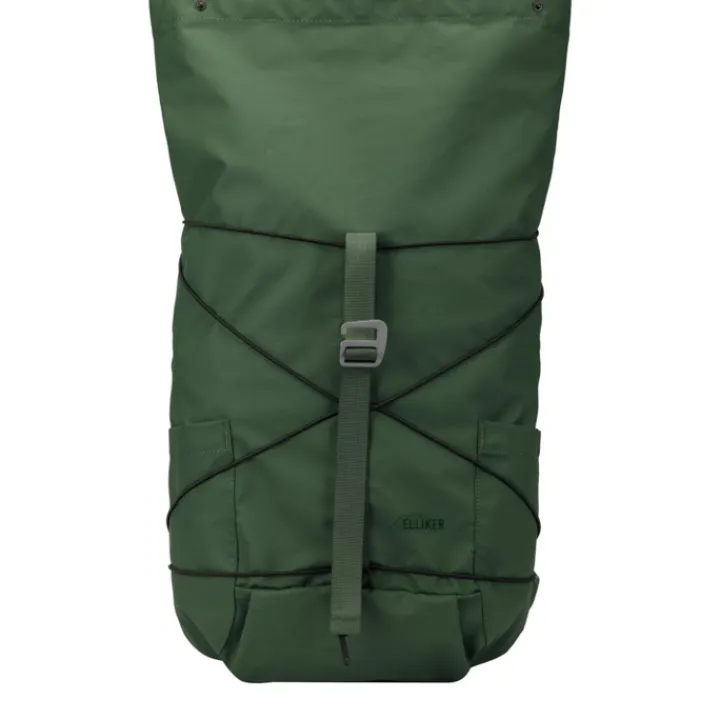 Wandelrugzakken|15 Inch Laptoptassen>Elliker Dayle Roll Top Backpack 21/25L green
