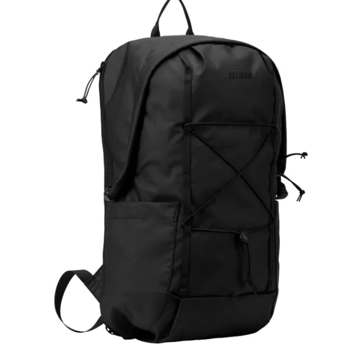 Wandelrugzakken|15 Inch Laptoptassen>Elliker Kiln Hooded Zip Top Backpack 22L black