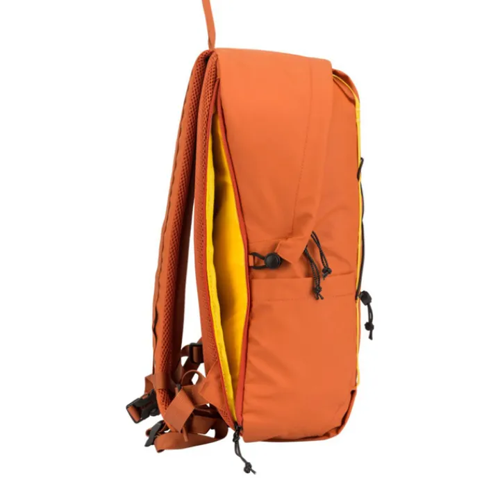 Wandelrugzakken|15 Inch Laptoptassen>Elliker Kiln Hooded Zip Top Backpack 22L orange