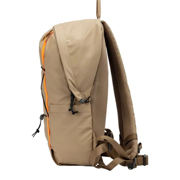 Wandelrugzakken|15 Inch Laptoptassen>Elliker Kiln Hooded Zip Top Backpack 22L sand