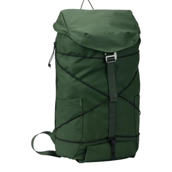 Wandelrugzakken|15 Inch Laptoptassen>Elliker Wharfe Flap Over Backpack 22L green