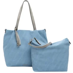Shoppers|Damestassen>Emily & Noah Elke Cityshopper L smoke blue