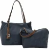 Shoppers|Schoudertassen>Emily & Noah Elke Cityshopper M blue/taupe
