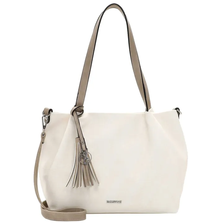Shoppers|Schoudertassen>Emily & Noah Elke Cityshopper M beige