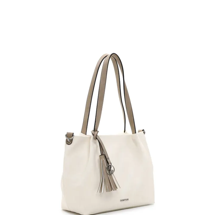 Shoppers|Schoudertassen>Emily & Noah Elke Cityshopper M beige