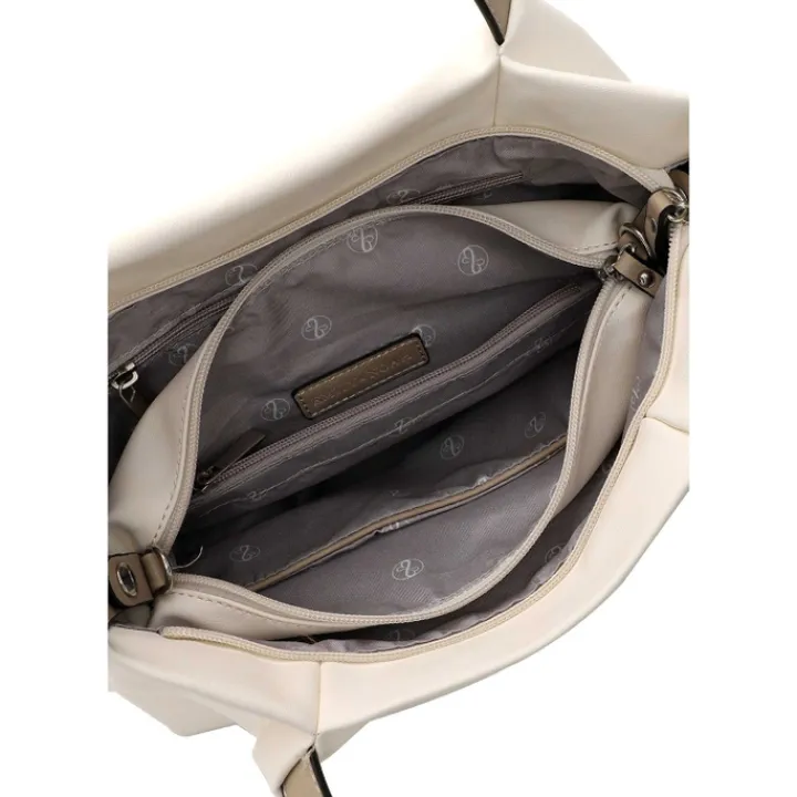 Shoppers|Schoudertassen>Emily & Noah Elke Cityshopper M beige