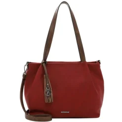 Shoppers|Schoudertassen>Emily & Noah Elke Cityshopper M red/cognac