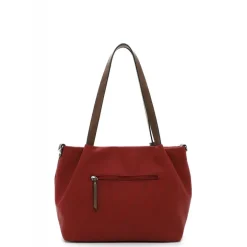 Shoppers|Schoudertassen>Emily & Noah Elke Cityshopper M red/cognac