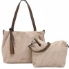 Shoppers|Schoudertassen>Emily & Noah Elke Cityshopper M sand-kombi