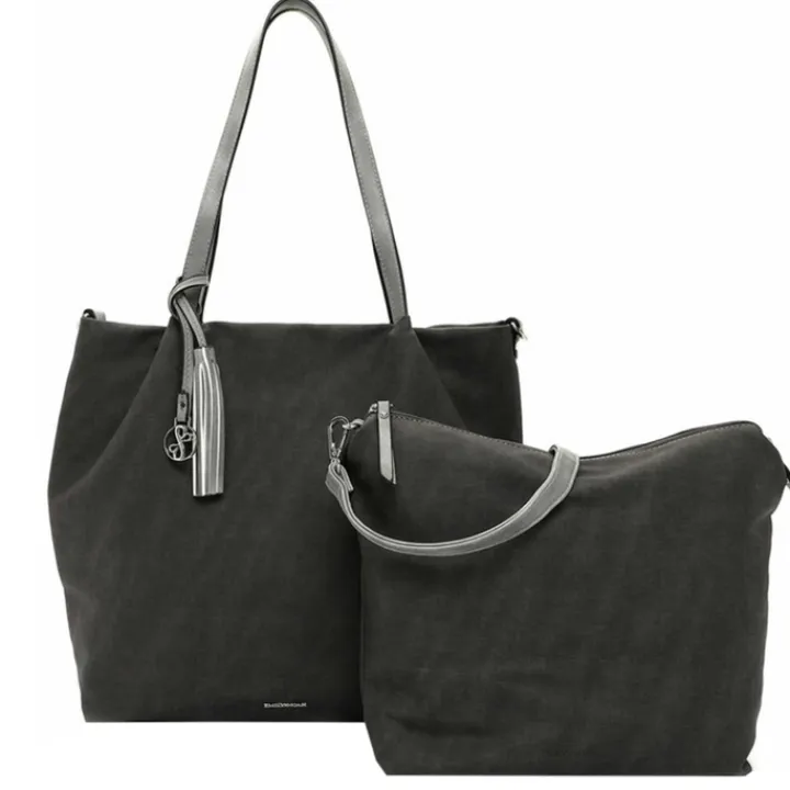 Shoppers|Damestassen>Emily & Noah Elke Cityshopper L grey