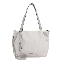 Shoppers|Schoudertassen>Emily & Noah Elke Cityshopper M light grey