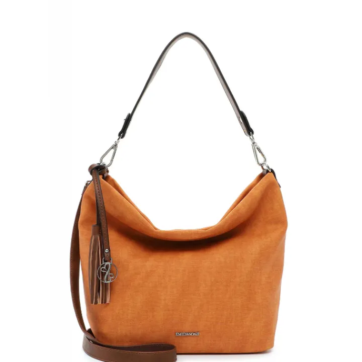 Schoudertassen|Crossbody>Emily & Noah Elke Handtas M papaya