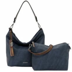 Schoudertassen|Crossbody>Emily & Noah Elke Handtas M blue/taupe