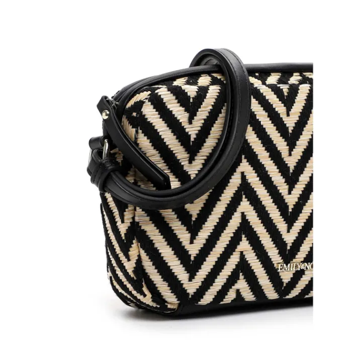 Schoudertassen|Crossbody>Emily & Noah Esperanza Handbag Small black-taupe