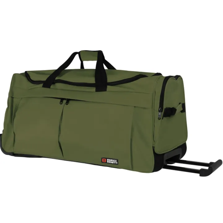 Grote Reistassen|Heren Reistassen>Enrico Benetti Amsterdam Wheel Bag 75 olive