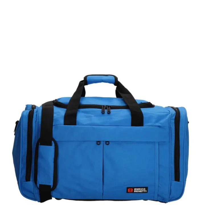 Handbagage Reistassen|Heren Reistassen>Enrico Benetti Amsterdam Sport / Travelbag 55 sky blauw