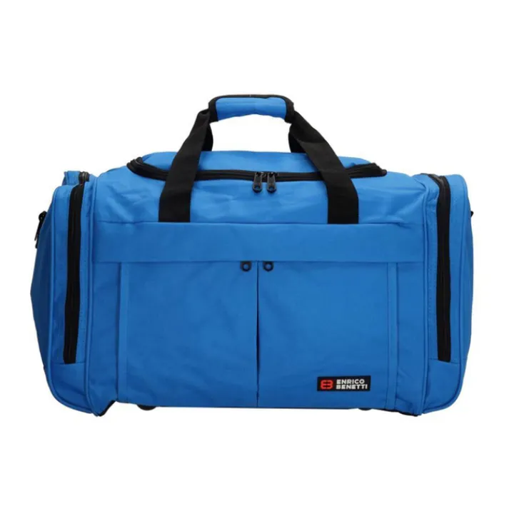Handbagage Reistassen|Heren Reistassen>Enrico Benetti Amsterdam Sport / Travelbag 55 sky blauw