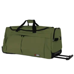 Heren Reistassen|Dames Reistassen>Enrico Benetti Amsterdam Wheel Bag 65 olive