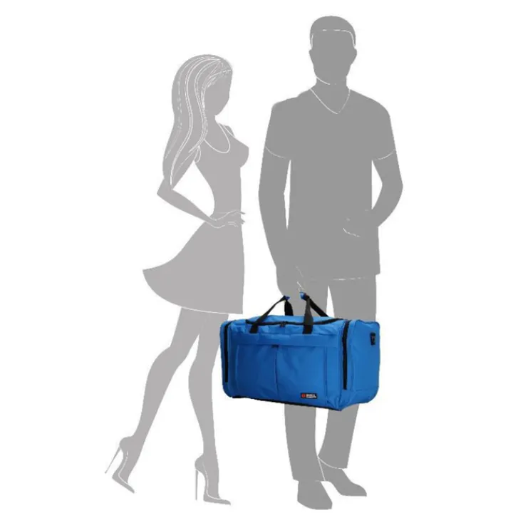 Heren Reistassen|Dames Reistassen>Enrico Benetti Amsterdam Sport / Travelbag 65 sky blauw
