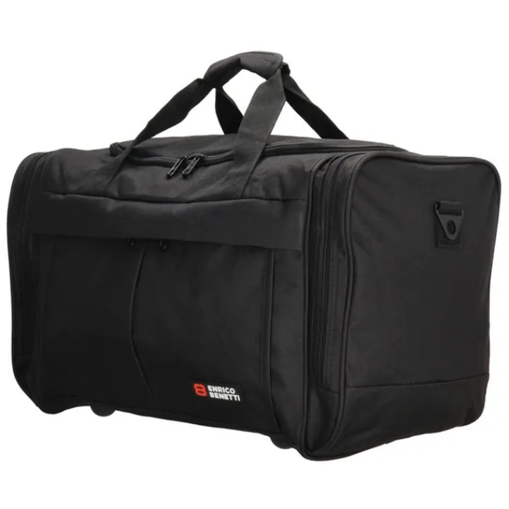 Handbagage Reistassen|Heren Reistassen>Enrico Benetti Amsterdam Sport / Travelbag 55 zwart